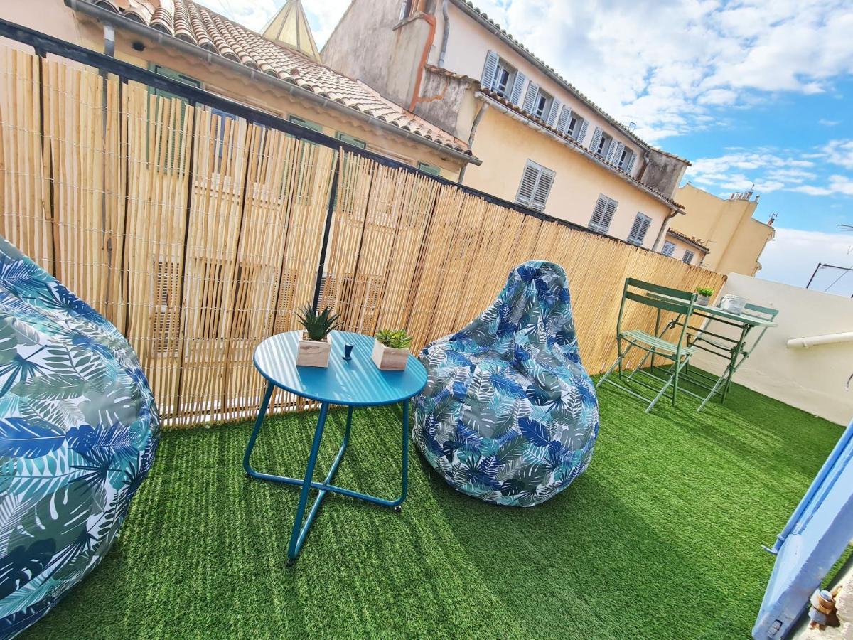 Gregbnb - Centre Ancien - Studio Roof-Top - Climatise - 5Eme Etage Toulon Ngoại thất bức ảnh