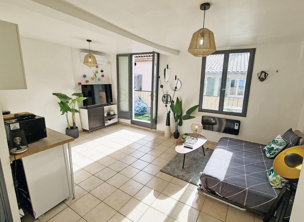 Gregbnb - Centre Ancien - Studio Roof-Top - Climatise - 5Eme Etage Toulon Ngoại thất bức ảnh