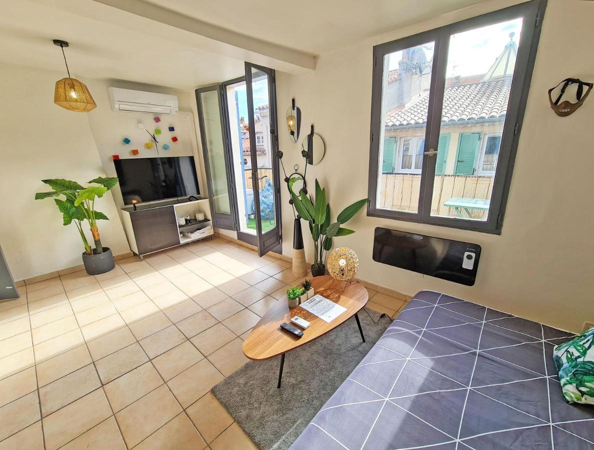 Gregbnb - Centre Ancien - Studio Roof-Top - Climatise - 5Eme Etage Toulon Ngoại thất bức ảnh