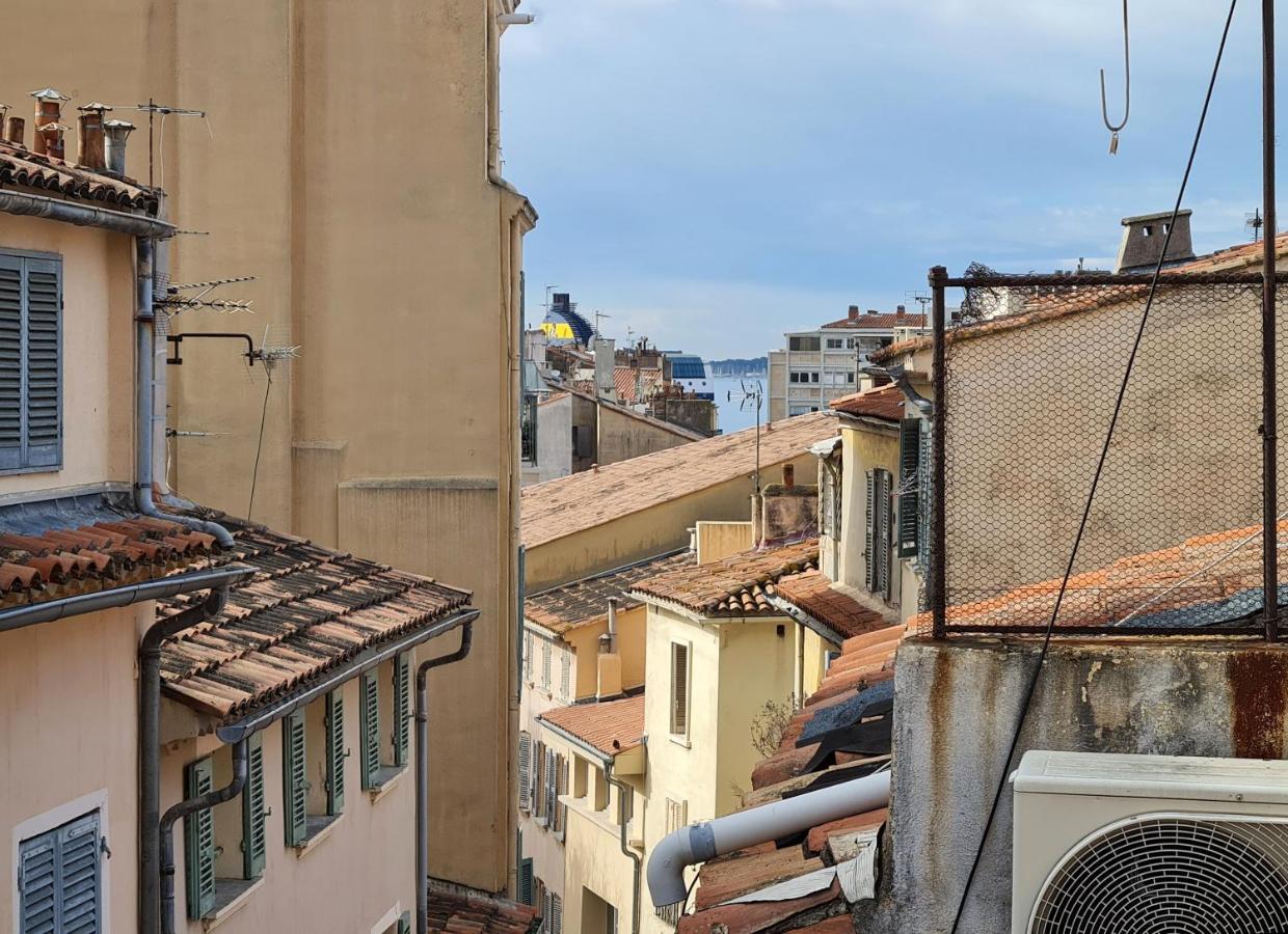 Gregbnb - Centre Ancien - Studio Roof-Top - Climatise - 5Eme Etage Toulon Ngoại thất bức ảnh