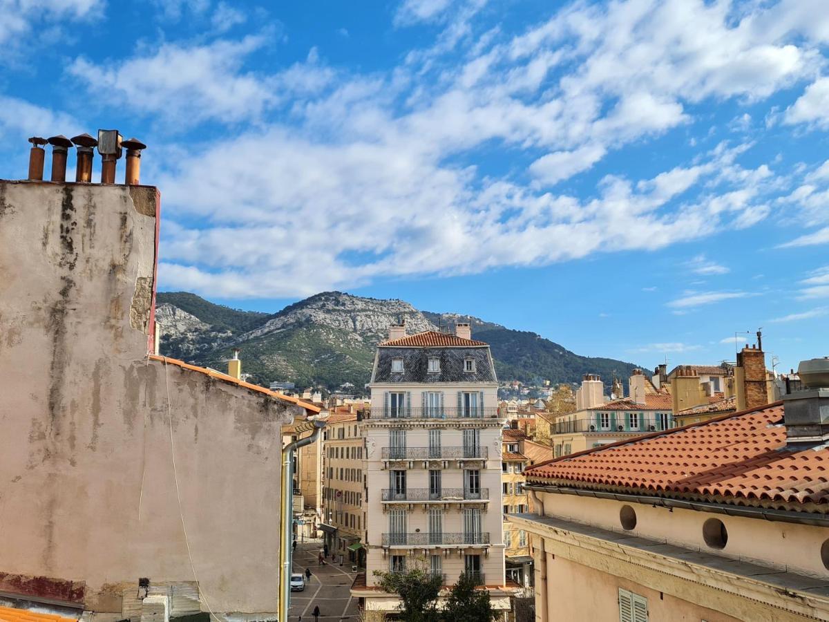 Gregbnb - Centre Ancien - Studio Roof-Top - Climatise - 5Eme Etage Toulon Ngoại thất bức ảnh